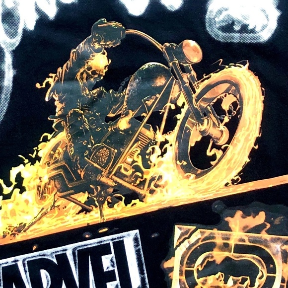 MARVEL X ECKO UNLTD, Collab, Ghost Rider, Mens, T Shirt, Size S, Good Condition - Picture 4 of 6